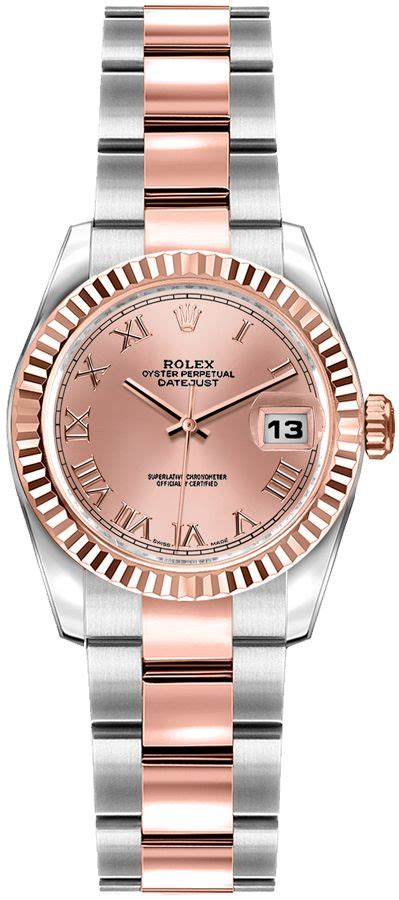 rolex quadrante rosa numeri romani|Rolex Datejust Lady .